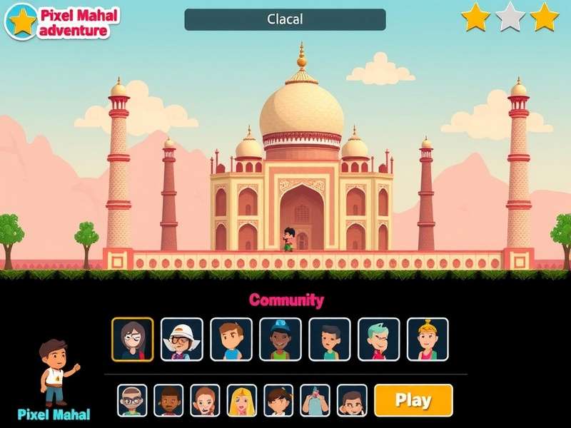 Pixel Mahal Adventure character customization options
